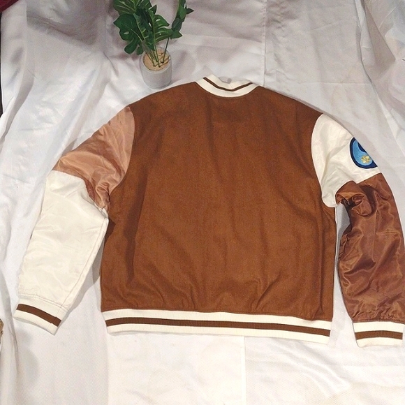 Rare Pacsun Patchwork Varsity Jacket - Picture 5 of 15